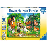 Ravensburger - Verzameling van Dieren - 100 Stukken - Puzzels