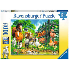 Ravensburger - Verzameling van Dieren - 100 Stukken - Puzzels