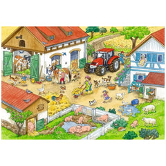 Ravensburger - Gelukkige Landleven - 2x24 Stukken - Puzzels
