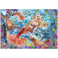 Ravensburger - Magische Zeemeerminnen - 2x24 Stukken - Puzzels