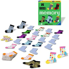 Ravensburger - Memory Happy Socks - Kaartspellen