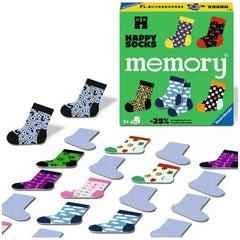 Ravensburger - Memory Happy Socks - Kaartspellen