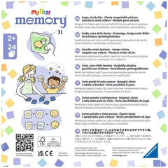 Ravensburger - My First Memory My Favorite Things - Card Game - Multi-Language Instructions