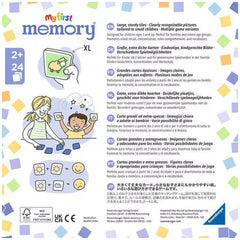 Ravensburger - My First Memory Vehicles - Card Game - Multi-Language Instructions