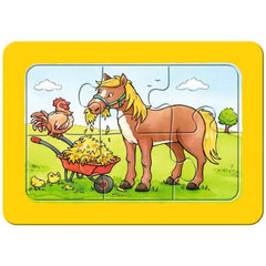 Ravensburger - My First Puzzles - Good Animal Friends - 3X6 Pieces - Puzzles