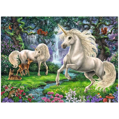 Ravensburger - Mysterieuze Eenhoorns - 200 Stukken - Puzzels