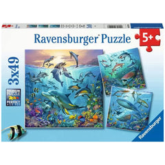 Ravensburger - Ocean Wildlife - 3x49 Stukken - Puzzels
