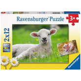 Ravensburger - Our Farm Animals - 2x12 Pieces - Puzzles