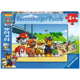 Ravensburger - Paw Patrol - Heroic Dogs - 2x24 Pieces - Puzzles