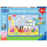 Ravensburger - Peppa Pig - Peppa's Avonturen - 2x12 Stukken - Puzzels