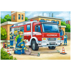 Ravensburger - Politie en Brandweer - 2x12 Stukken - Puzzels