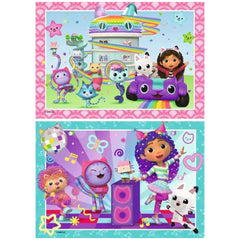 Ravensburger - Puzzel 2x24 Stukken Gabby's Dollhouse - Puzzels