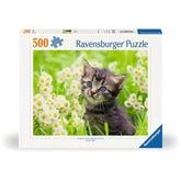 Ravensburger-Puzzel-500-Stukken-Katten-in-het-Veld