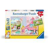 Ravensburger - Royal-Vriendschap-2x12-Stuk-Puzzel-Puzzels