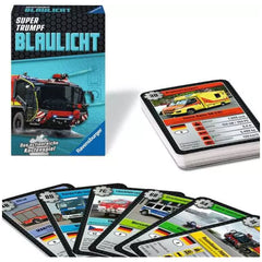 Ravensburger - Super Trump Blue Light - Board Game - German Edition