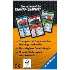 Ravensburger - Super Trump Super Locomotieven - Bordspel - Duitse Editie