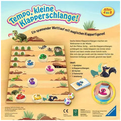 Ravensburger - Tempo Kleine Klapperschlange! - Bordspel - Duitse Editie