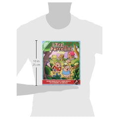 Red Glove - I Tre Porcellini - Bordspellen - 3+ - Leuk Educatief Spel - RG2031 - Italiaanse Editie