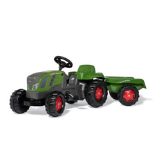 Rolly Toys - Rollykid Fendt 516 Vario Tractor met Aanhangwagen Rijdend Speelgoed