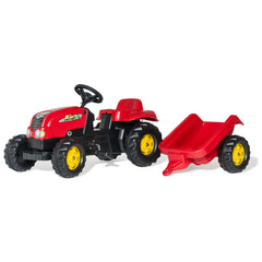 Rolly Toys - Rollykid-X Tractor met Aanhangwagen Rijdende Speelgoed