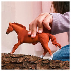 SCHLEICH - English Thoroughbred Stallion - Action & Toy Figures - 3+ - 84414915