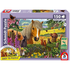 SCHMIDT SPIELE - A sweet encounter in the paddock 150 Pcs Children’s puzzles - Puzzles
