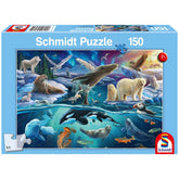 SCHMIDT SPIELE - Arctische Dieren 150 Stuks Kinderpuzzels - Puzzels