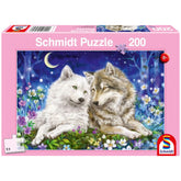 SCHMIDT SPIELE - Knuffelige Wolfvrienden 200 Stukjes Puzzel - Puzzels