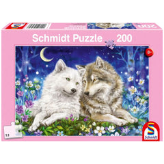 SCHMIDT SPIELE - Knuffelige Wolfvrienden 200 Stukjes Puzzel - Puzzels