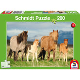 SCHMIDT SPIELE - Familie van Paarden 200 Stukjes Puzzel - Puzzels