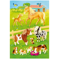 SCHMIDT SPIELE - Mijn Boerderij Vrienden 3x24 Stuks Kinderpuzzels - Puzzels