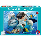 SCHMIDT SPIELE - Onderwater Vrienden 200 Stuks Kinderpuzzels - Puzzels