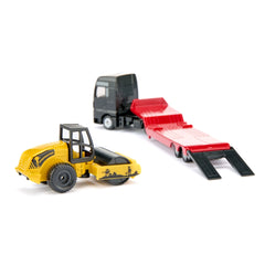 SIKU - Play Vehicles - MAN Truck with Road Roller - Metal/Plastic - 3+ Years