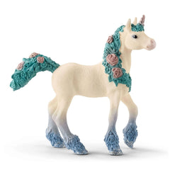 Schleich - Bayala - Blossom Unicorn Foal - Action & Toy Figures - 70591