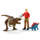 Schleich - Dinosaurs - Tyrannosaurus Rex Attack - Action & Toy Figures - 41465