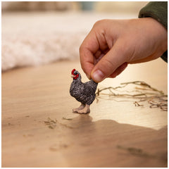 Schleich - Farm World - Plymouth Rock Hen - Action & Toy Figures - 13997