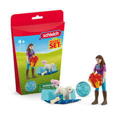 Schleich - Puppy Training Pocket Set - Speelsets
