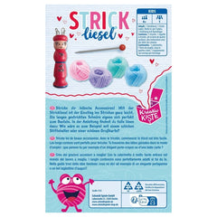 Schmidt Spiele - Arts Crafts - Kreativkiste Strickliesel - Knitting Set - 4+ Yrs