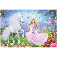 Schmidt Spiele - Princess of Unicorns 100 Pcs - Puzzles
