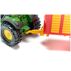 Siku - Claas tractor met silage aanhanger - Speelvoertuigen
