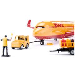 Siku - DHL vrachtvliegtuig met accessoires - Speelsets