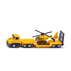 Siku - In The City New Models Low Loader with Helicopter - Play Vehicles
