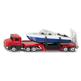Siku - Low loader with boat - Play Vehicles