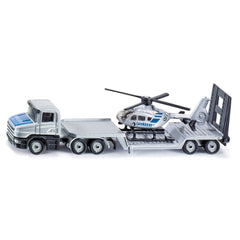 Siku - Low loader with helicopter - Play Vehicles