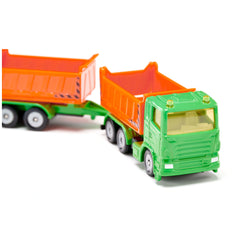 Siku - Truck with dumper body and tipping trailer - Play Vehicles