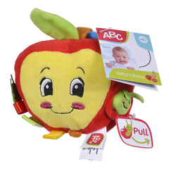 Simba - ABC Activiteiten Appel met Rups Knuffel - Baby Activiteit Speelgoed
