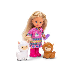 Simba - Dolls Playsets - Evi Love Alpacas Mini Doll Set - 12cm - 3+ Yrs