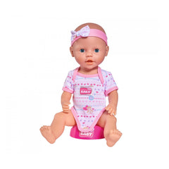 Simba - New Born Baby Pop, Roze Accessoires - Poppen, Speelsets & Speelgoedfiguren