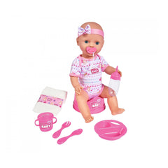Simba - New Born Baby Pop, Roze Accessoires - Poppen, Speelsets & Speelgoedfiguren
