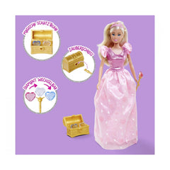 Simba - Steffi LOVE Prinsespop met Schatkist - Poppen Speelsets & Speelgoedfiguren